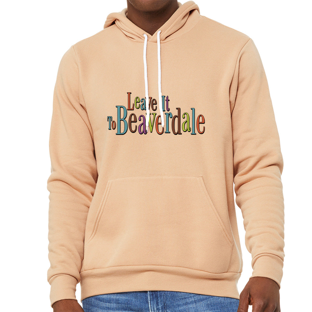 "Leave it to Beaverdale, Color" - Unisex Sponge Fleece Pullover Hoodie