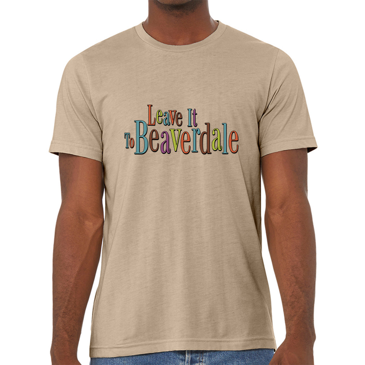 "Leave it to Beaverdale" - Unisex Heather CVC T-Shirt