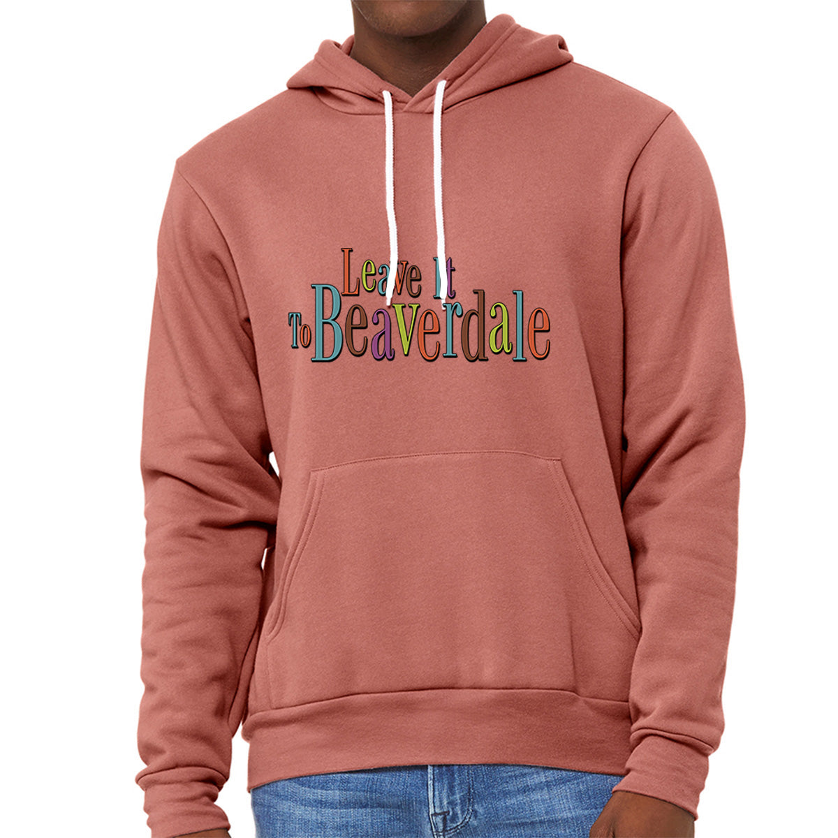 "Leave it to Beaverdale, Color" - Unisex Sponge Fleece Pullover Hoodie