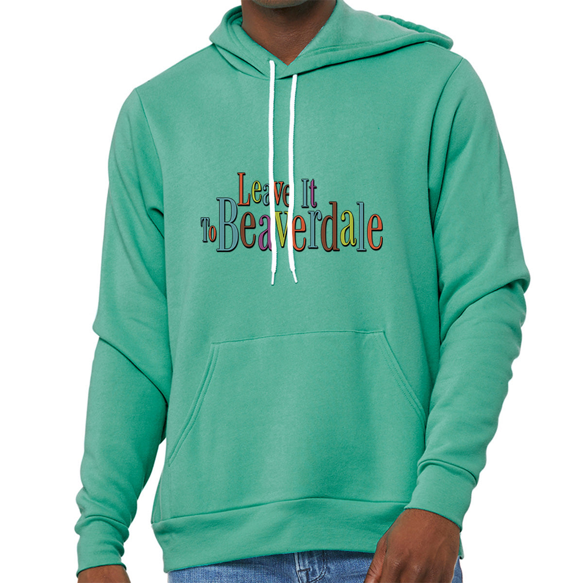 "Leave it to Beaverdale, Color" - Unisex Sponge Fleece Pullover Hoodie