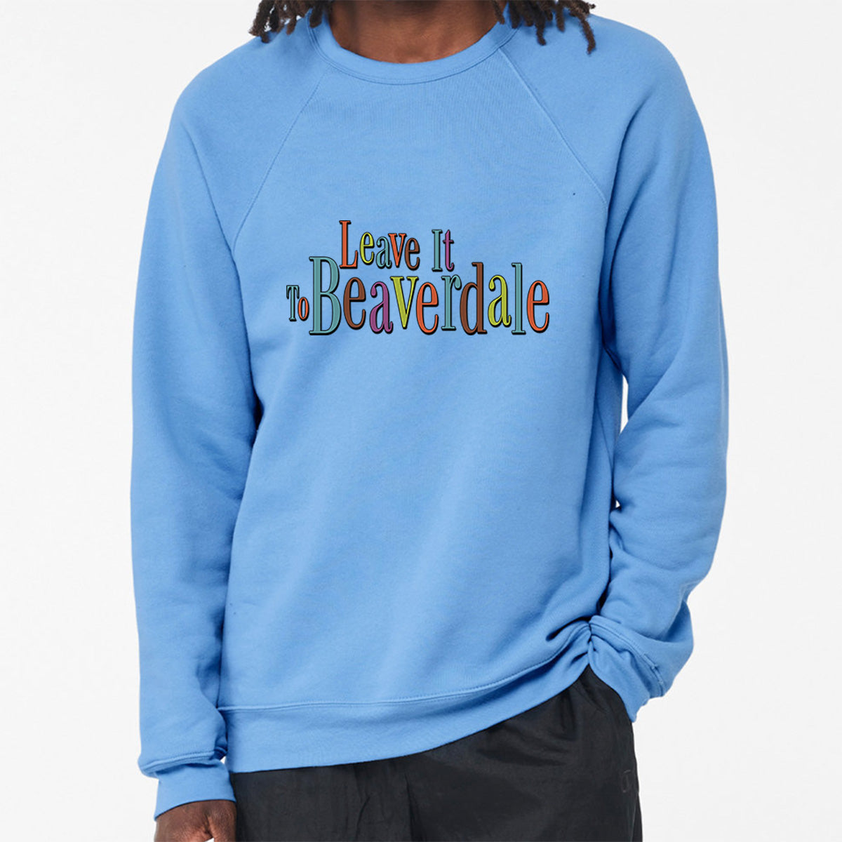 "Leave it to Beaverdale" - Unisex Sponge Fleece Crewneck Sweatshirt