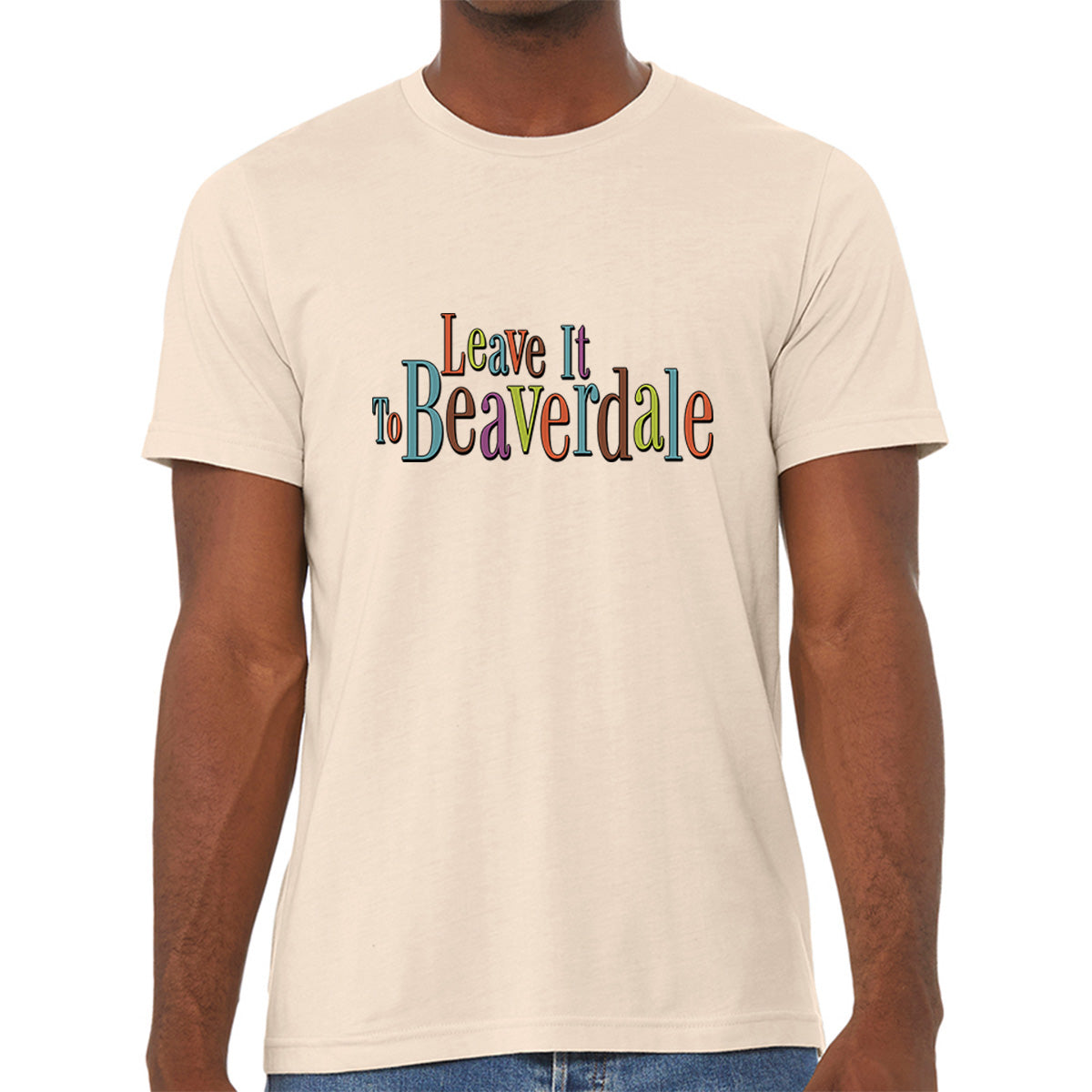 "Leave it to Beaverdale" - Unisex Heather CVC T-Shirt